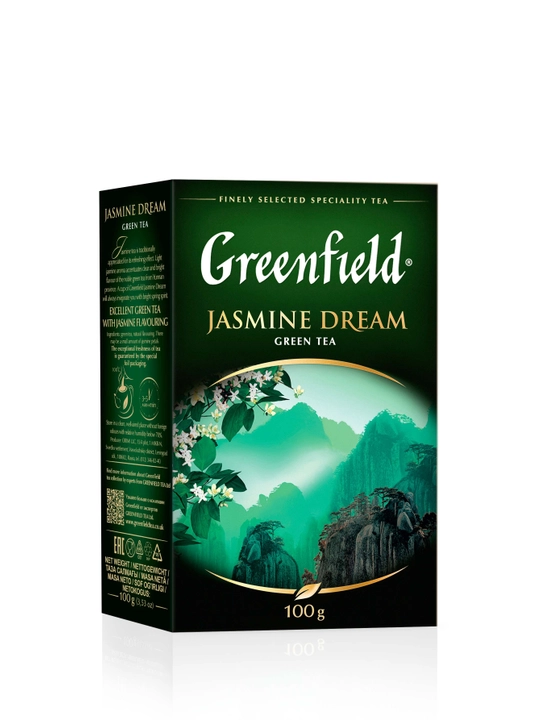 Зеленый чай Greenfield Jasmine Dream, листовой, 100 г