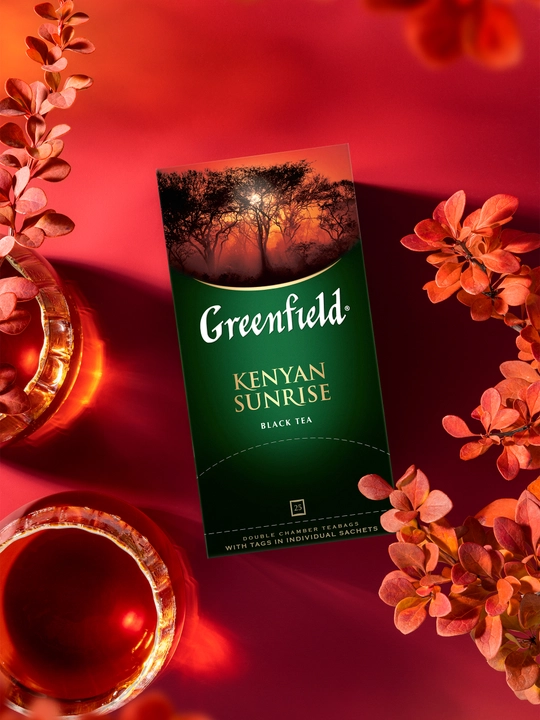 Чай черный Greenfield Kenyan Sunrise, 1.5 г, 25 шт