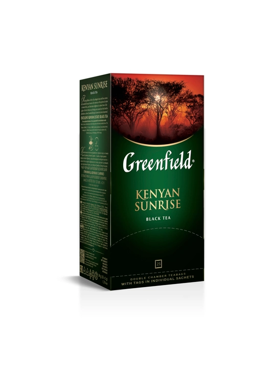 Чай черный Greenfield Kenyan Sunrise, 1.5 г, 25 шт