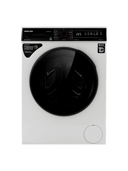 Стиральная машина Avalon AVL-WM 6010 W 6кг 1000 об/мин инвертор белая пар - 