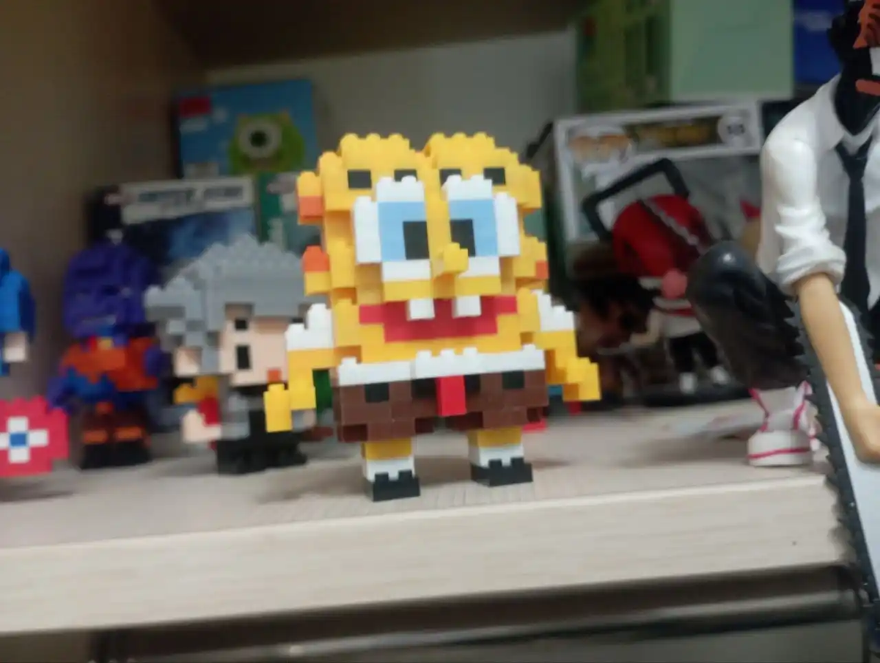 3D LEGO konstruktor Bricks, bolalar va kattalar uchun mini boshqotirma, antistress yig‘ish