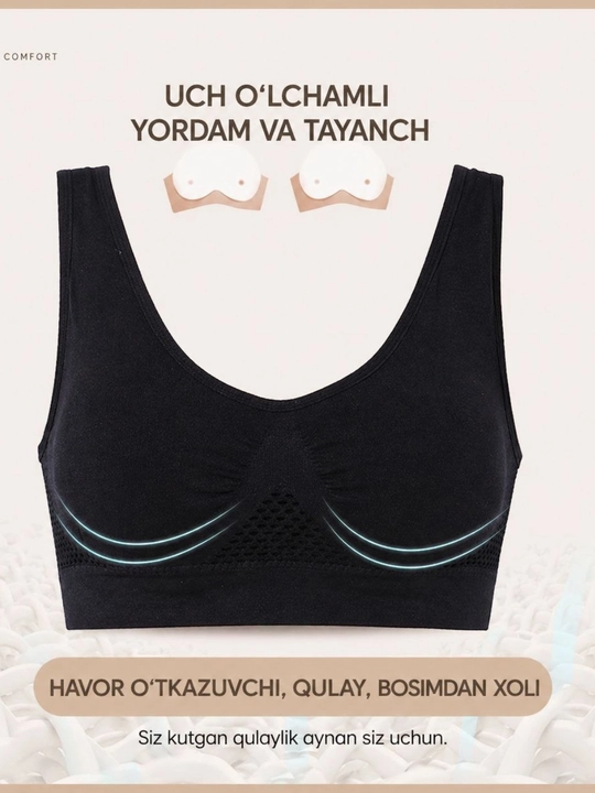 Ayollar uchun choksiz byustgalteri , ayollar top-bra, olinadigan chashkali lifchik