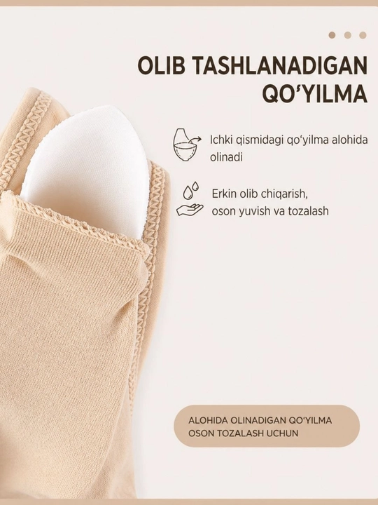 Ayollar uchun choksiz byustgalteri , ayollar top-bra, olinadigan chashkali lifchik