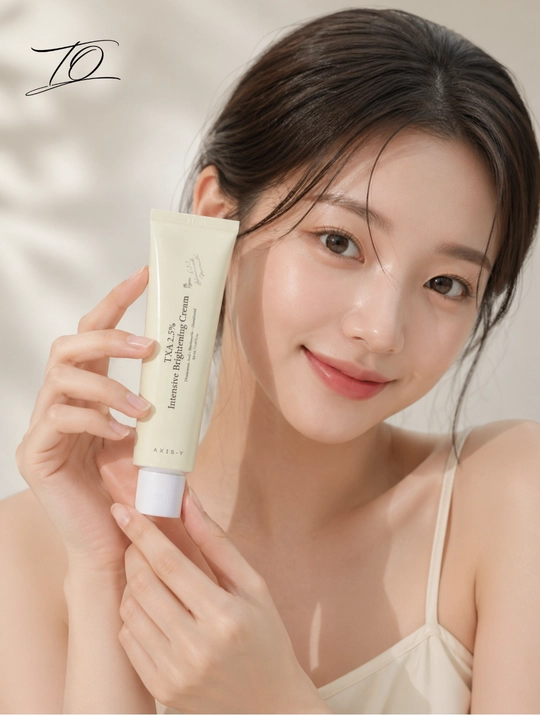 AXIS-Y TXA 2.5% Intensive Brightening Cream yuz uchun oqartiruvchi krem, 50 ml