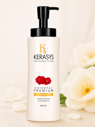 Шампунь, для всех типов волос, Oriental Premium, с кератином, Kerasys, Корея, 600 мл