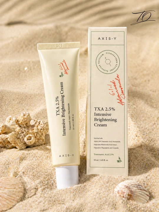 AXIS-Y TXA 2.5% Intensive Brightening Cream yuz uchun oqartiruvchi krem, 50 ml - 