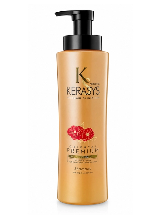 Шампунь, для всех типов волос, Oriental Premium, с кератином, Kerasys, Корея, 600 мл