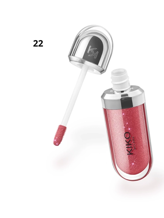 Блеск для губ Kiko Milano 3d hydra lipgloss, 6.5 мл, 3D-эффект - 