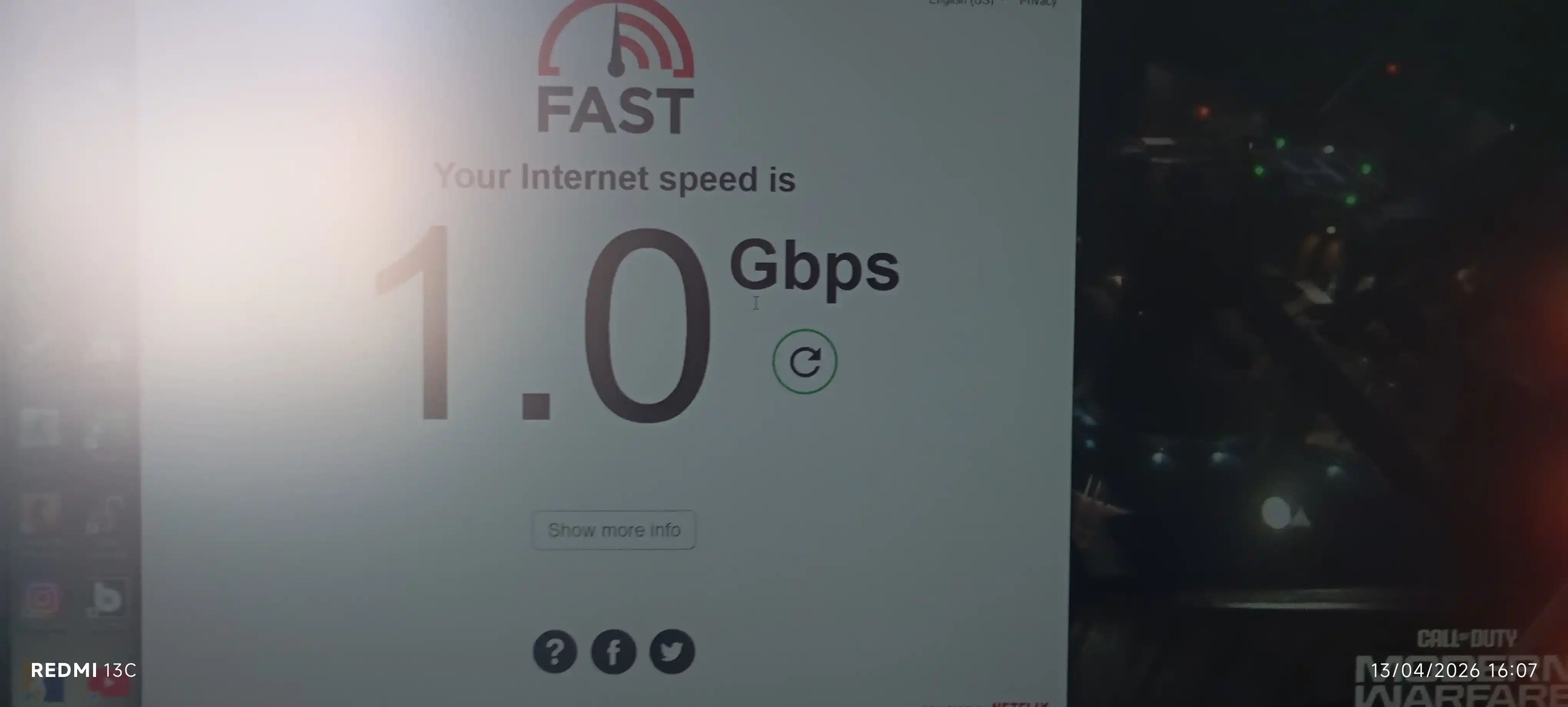 Lan kabeli, internet, Wi-Fi, kompyuter, televizor tezligini oshirish uchun 1 Gbit/s
