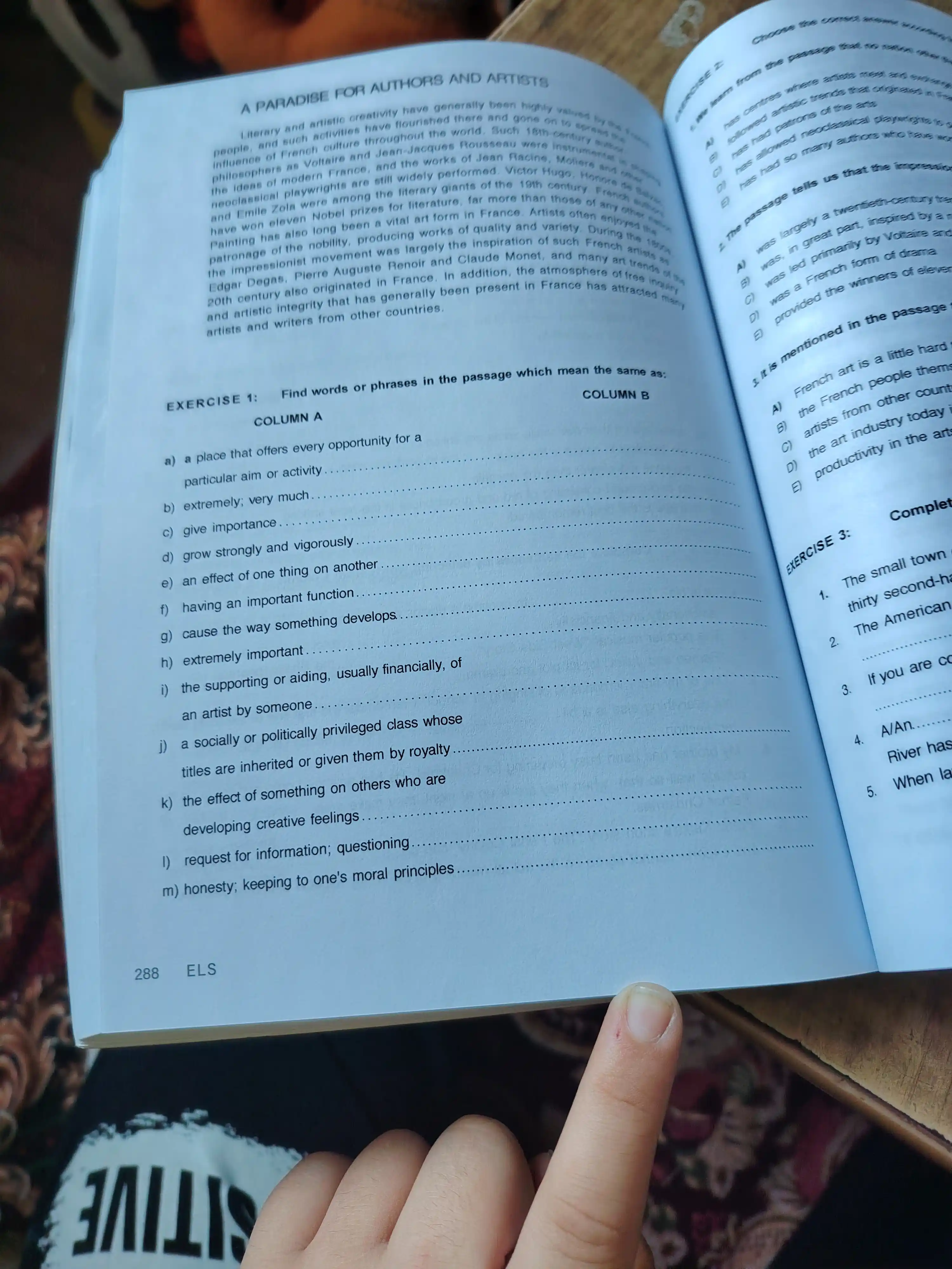 ELS English Language Students, English Through Reading, A4