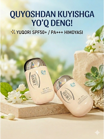 Quyoshdan himoya qiluvchi spf 50+ - 