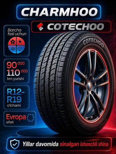 Cotecho-charmhoo avtomobil shinalari R13 R14 R15 R16 17 r18 r19 — AVTOSH1-AVTOSHINACOTECHO01CHARIMHOO-22560R17