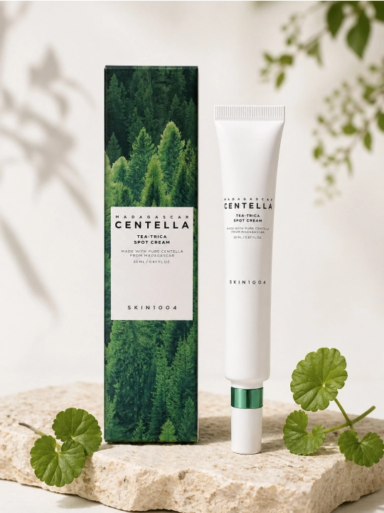 SKIN1004 Madagascar Centella Tea-Trica Spot Cream aknega qarshi nuqtali krem, 20 ml - 