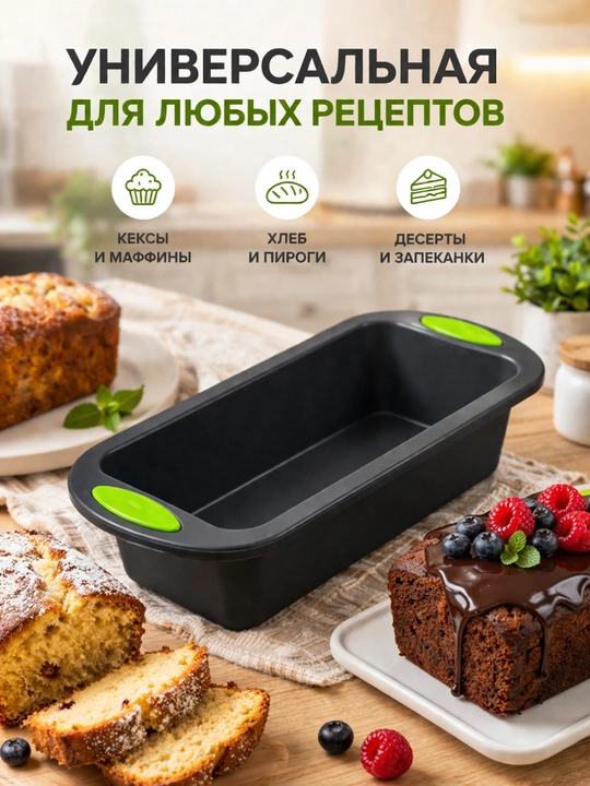 Силиконовая форма для выпечки, форма для хлеба, форма для кексов