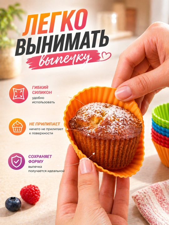 Силиконовая форма для выпечки, форма для хлеба, форма для кексов