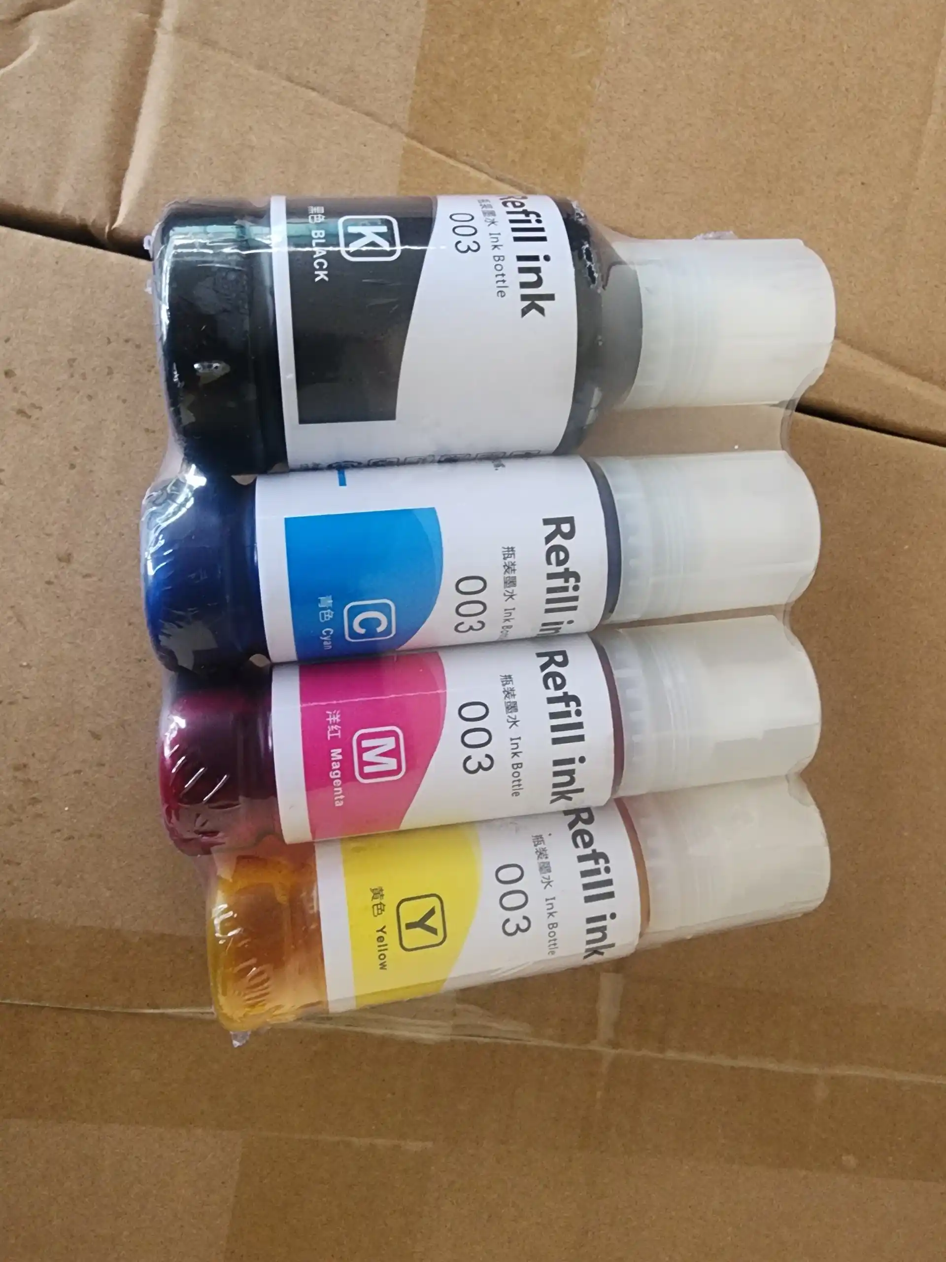 Epson 103/003 printer uchun siyohlar Epson L 3210 3250 3260