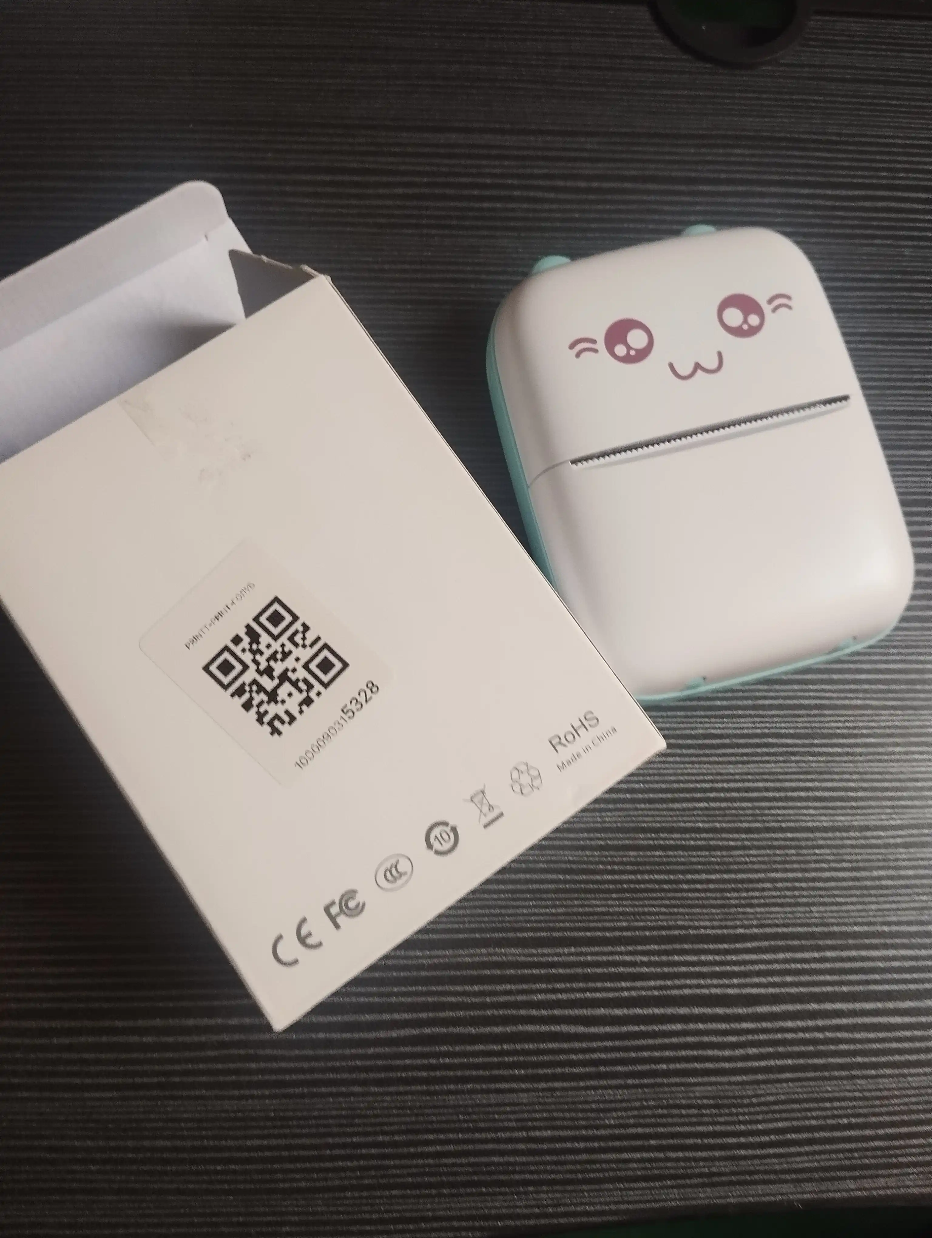 Беспроводной мини термопринтер, для телефона, для детей, с Bluetooth