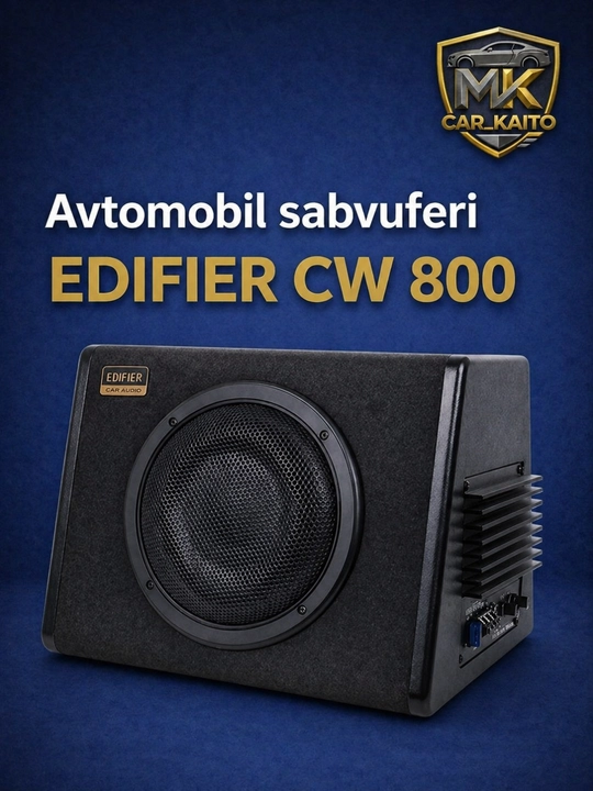 Avtomobil sabvuferi EDIFIER CW 800 / 1000 / 1200 E , sabvufer, edifier - 