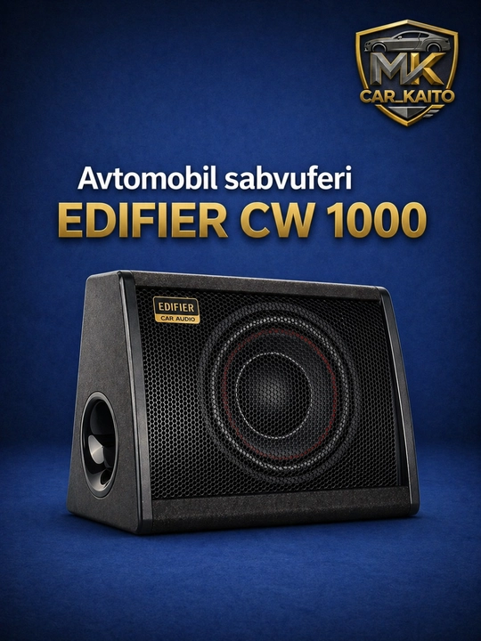 Avtomobil sabvuferi EDIFIER CW 800 / 1000 / 1200 E , sabvufer, edifier
