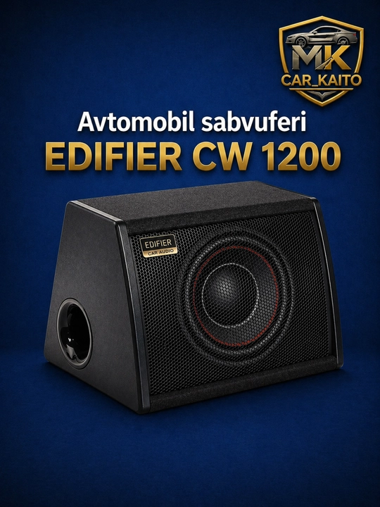 Avtomobil sabvuferi EDIFIER CW 800 / 1000 / 1200 E , sabvufer, edifier
