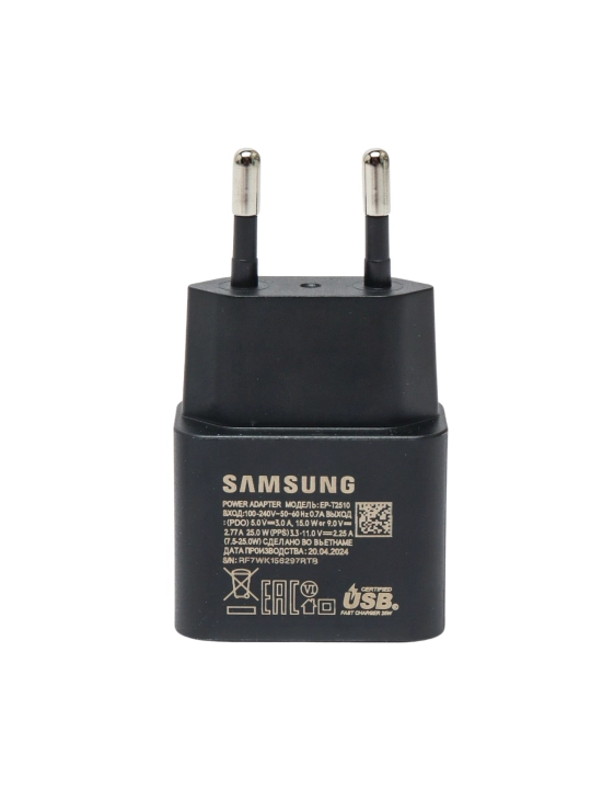 Сетевое зарядное устройство Samsung 25W USB-C Power Adapter PD, Super Fast Charge