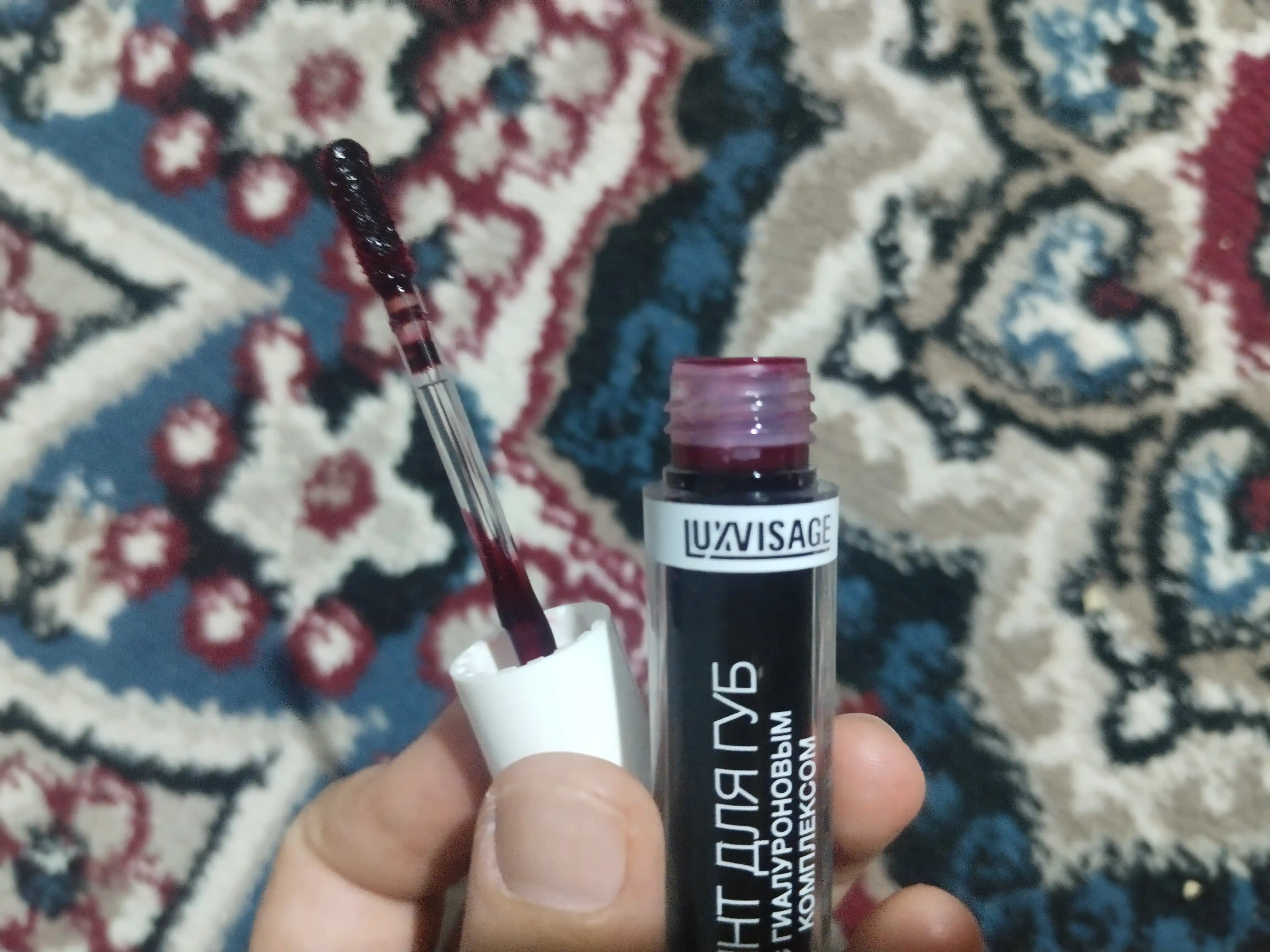 Тинт LUXVISAGE LIP TINT AQUA GEL с гиалуроновым комплексом