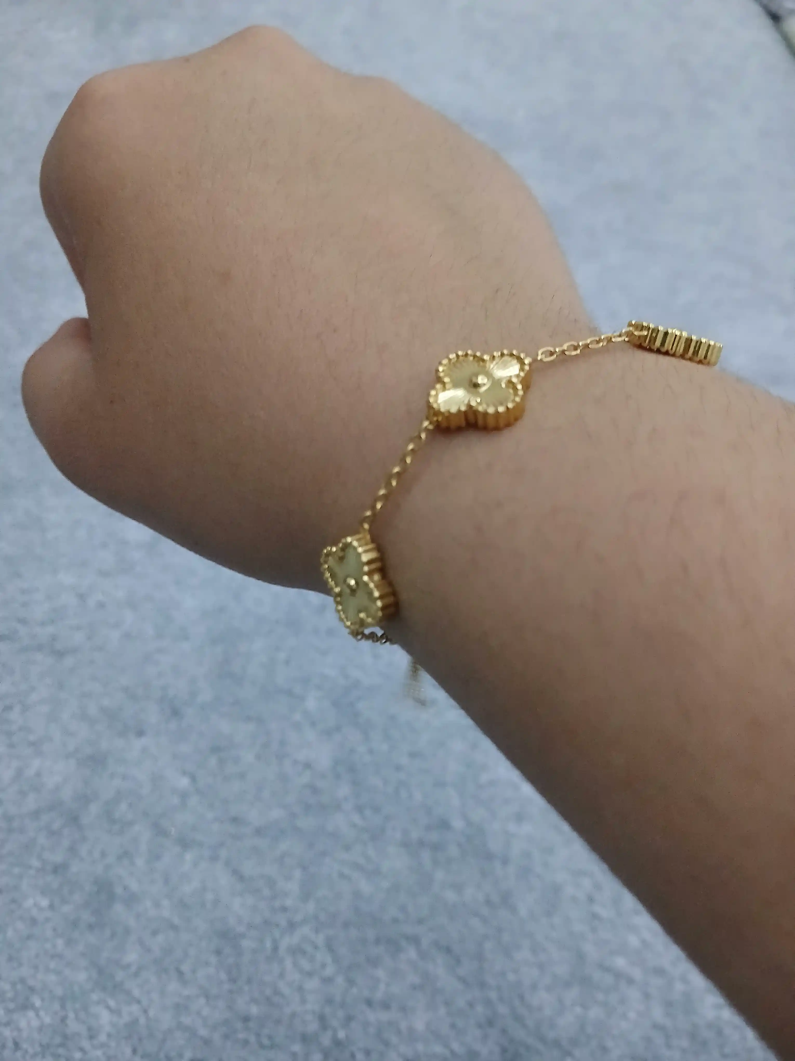 Браслеты для женщин и девушек Van Cleef, не меняет цвет и не темнеет