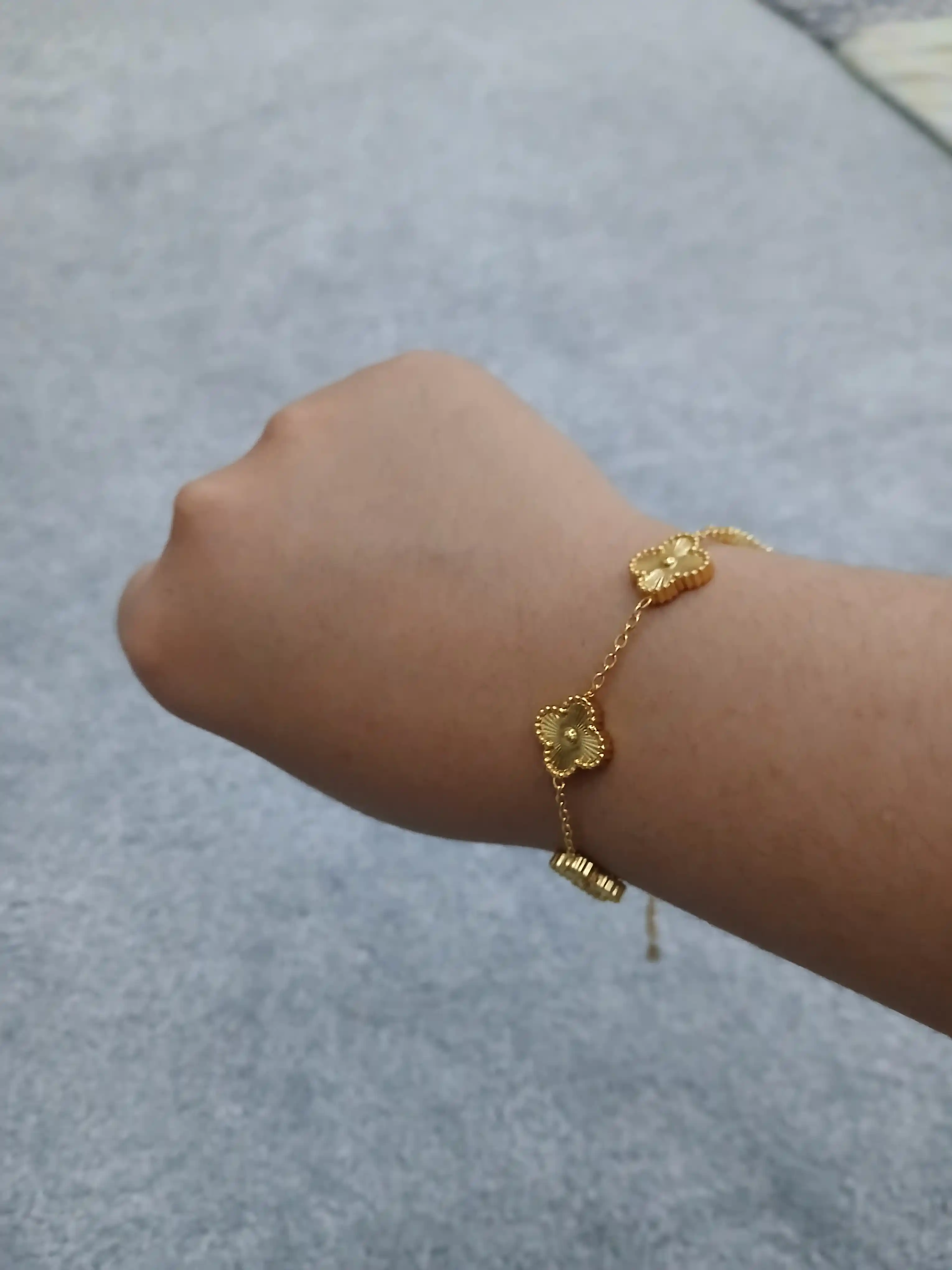 Браслеты для женщин и девушек Van Cleef, не меняет цвет и не темнеет
