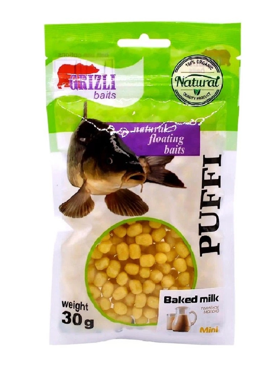 Grizzly Baits Puffi Fluro Mix — плавающие приманки, привлекающие рыбу - 