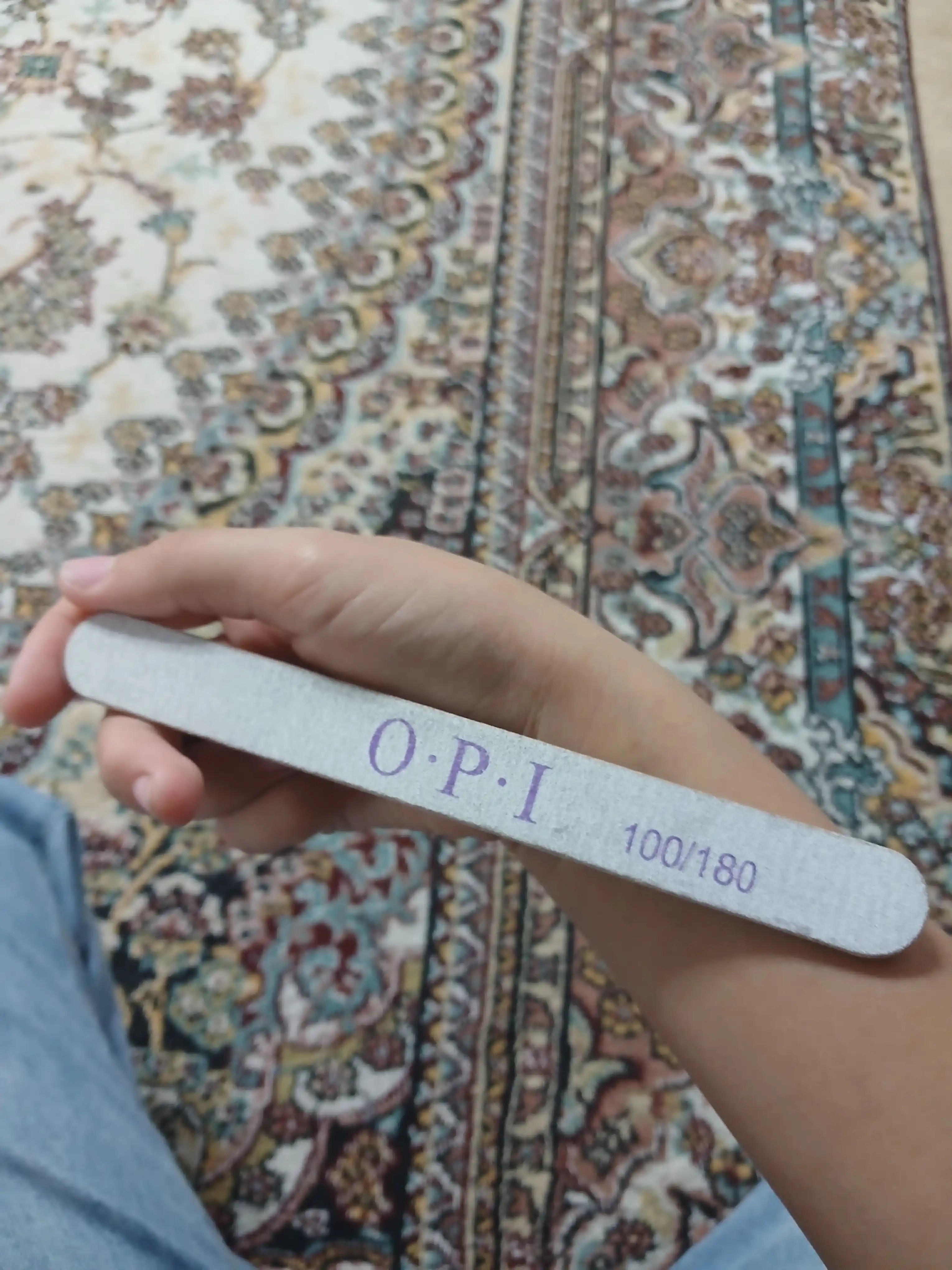 OPI 100/180 tirnoq pilkasi