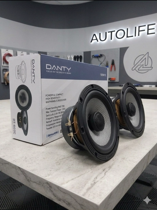 Автомобильный динамики DANTY DT-603C 16 см 70W RMS