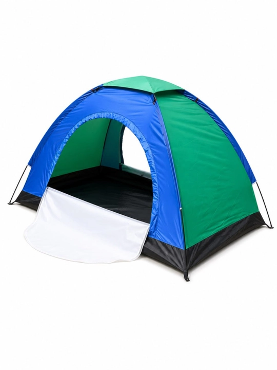 Camping palatka 4-6 kishilik, suvga chidamli chodir, shamolga bardoshli, 210x210x145 cm