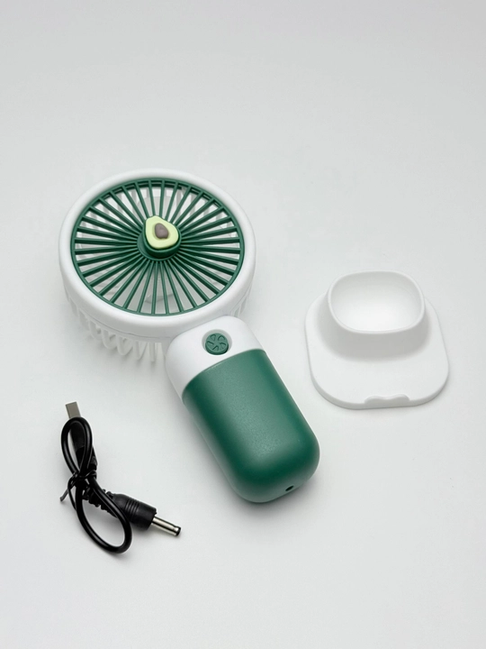 Universal mini qo‘l ventilyatori, stol ustiga qo'yadigan, USB kabelli, portativ, ixcham