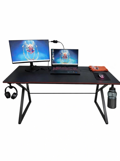 Игровой компьютерный стол — DOMSTO-GAMERSTOL009-ЧЕРН
