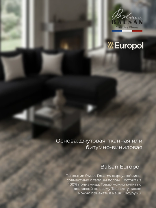 Europol Kovrolin Balsan Europol, 1 kv.m narxi