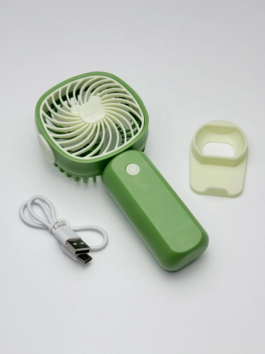 Universal mini qo‘l ventilyatori, stol ustiga qo'yadigan, USB kabelli, portativ, ixcham