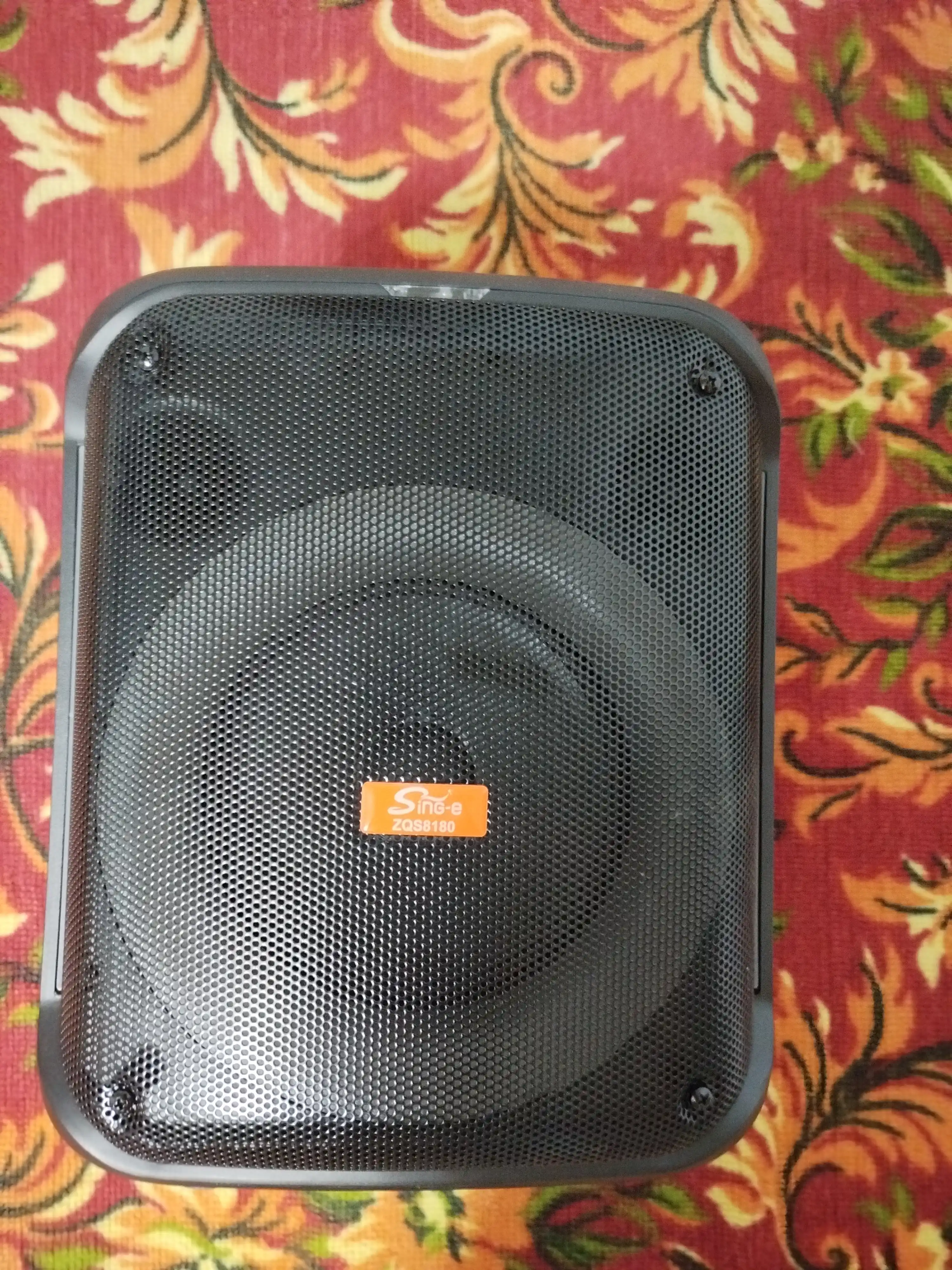 HiFi tizimi – kuchli bassli portativ kolonka, ZQS-8170, 18000W, RGB yoritgichi