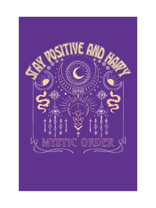Блокнот эстетика. Stay positive. - 