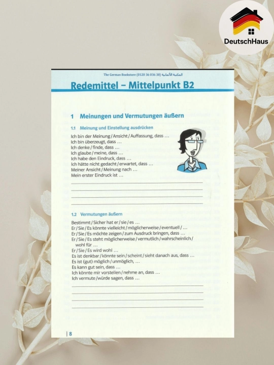 Mittelpunkt B2–C1 Redemittelsammlung – Сборник речевых клише без CD