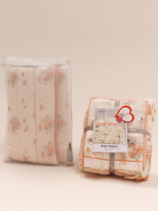 Постельное белье EMEN BRAND , 2-спальное, с цветочным дизайном