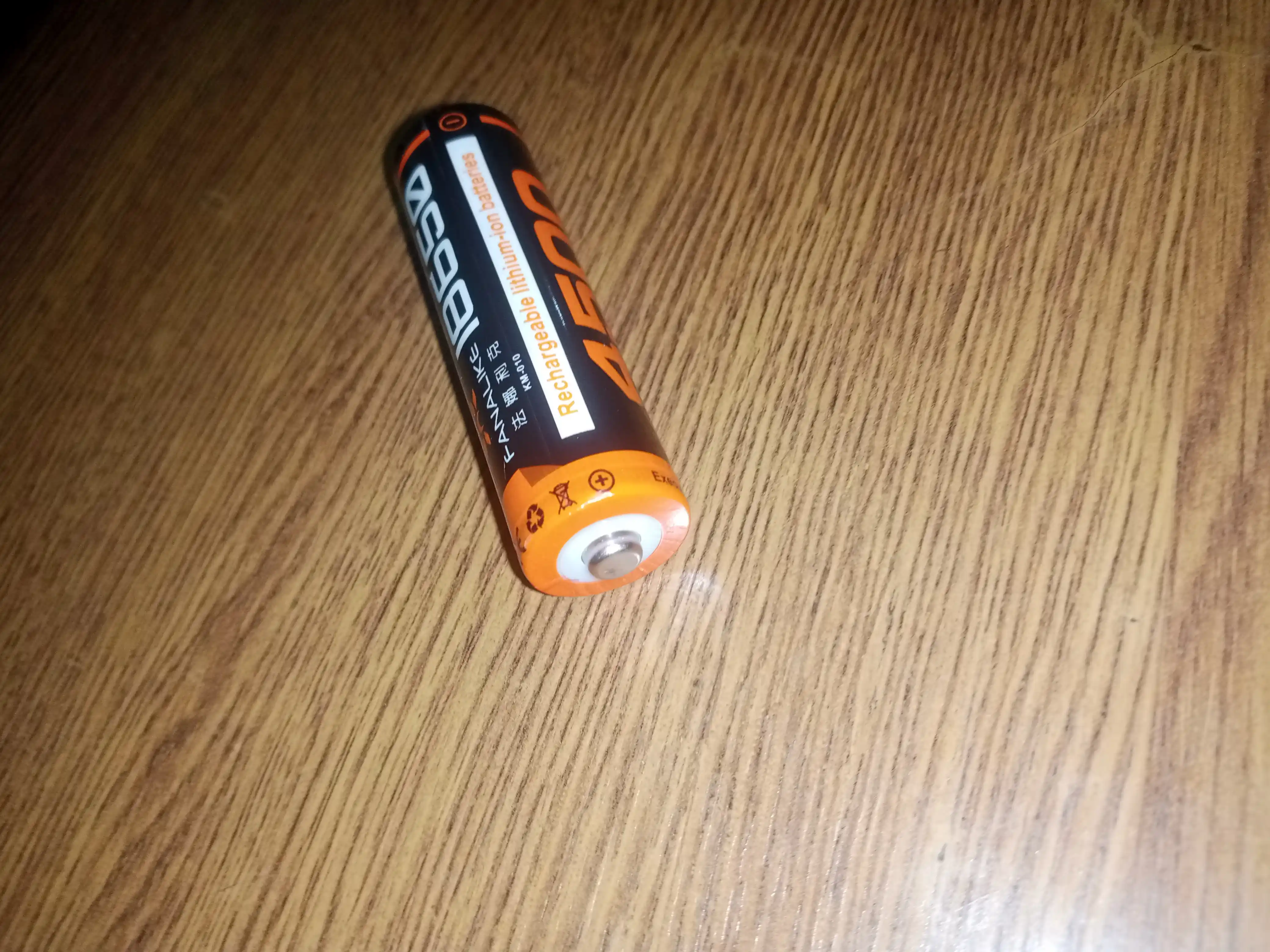 Yuqori tokli batareya 18650 Fanalike 4500 - 1200 mAh, portlashdan himoyalangan