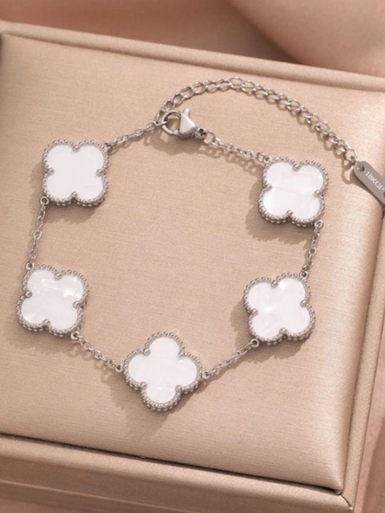 Браслеты для женщин и девушек Van Cleef, не меняет цвет и не темнеет - 