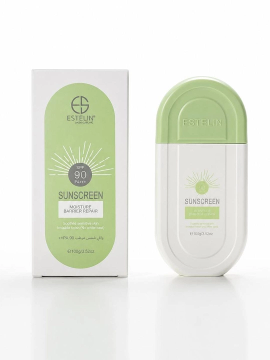 Quyoshdan himoyalovchi krem, suvga chidamli, ESTELIN SPF 100, 90, 80 PA+++ 100 ml