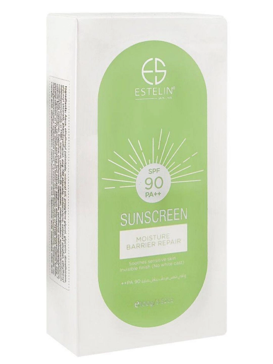 Quyoshdan himoyalovchi krem, suvga chidamli, ESTELIN SPF 100, 90, 80 PA+++ 100 ml