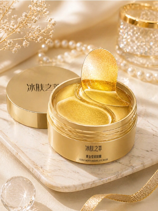 Ko‘z uchun gidrogelli patchlar PETITFEE Gold Hydrogel Eye Patch 5 Complex - 