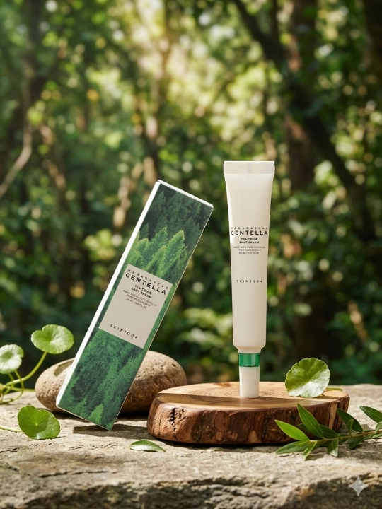 Aknega qarshi nuqtali krem SKIN1004 Madagascar Centella Tea-Trica Spot Cream 20 ml - 