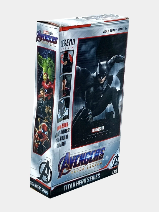 Titan Hero Seriyasidagi Betmen figurasi chiroq va ovoz bilan Power FX