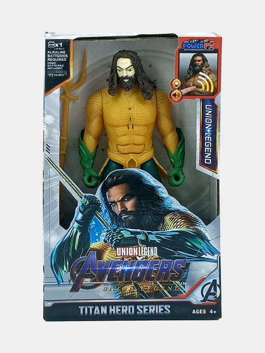 Akvamen Titan qahramon seriyasi (Union Legend) figurasi elektronika bilan