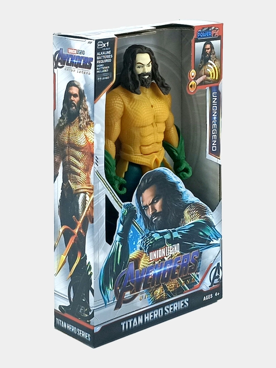 Akvamen Titan qahramon seriyasi (Union Legend) figurasi elektronika bilan