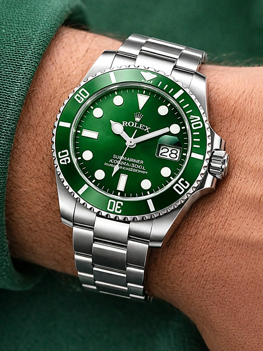 Erkaklar uchun sovg‘a to‘plam: Rolex soat + P9 simsiz naushnik